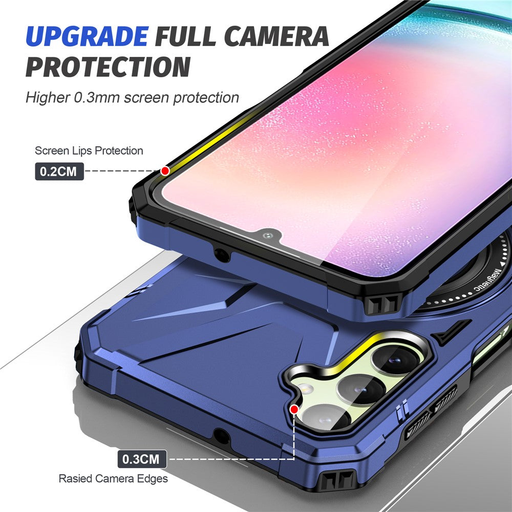 Galaxy A55 5G Magnetische Hülle – Stoßfest, mit Kameraschutz & Ständer