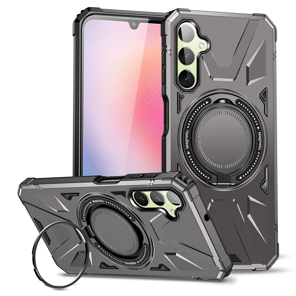 Galaxy A55 5G Magnetische Hülle – Stoßfest, mit Kameraschutz & Ständer