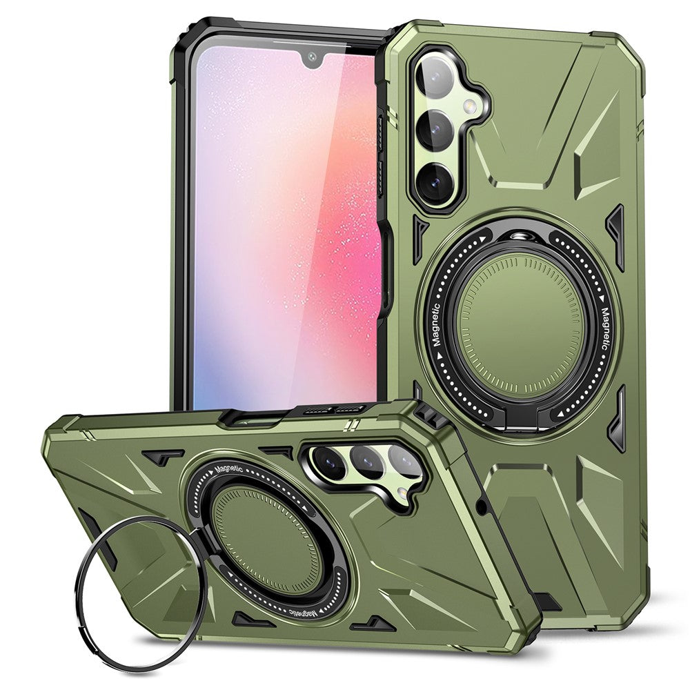 Galaxy A55 5G Magnetische Hülle – Stoßfest, mit Kameraschutz & Ständer