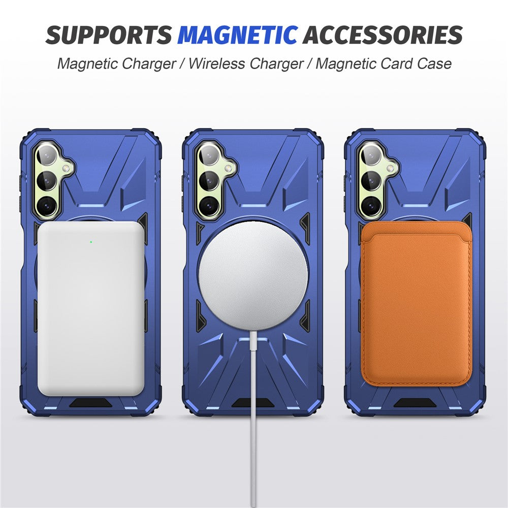 Galaxy A35 5G Magnetische Hülle – Stoßfest, mit Kameraschutz & Ständer