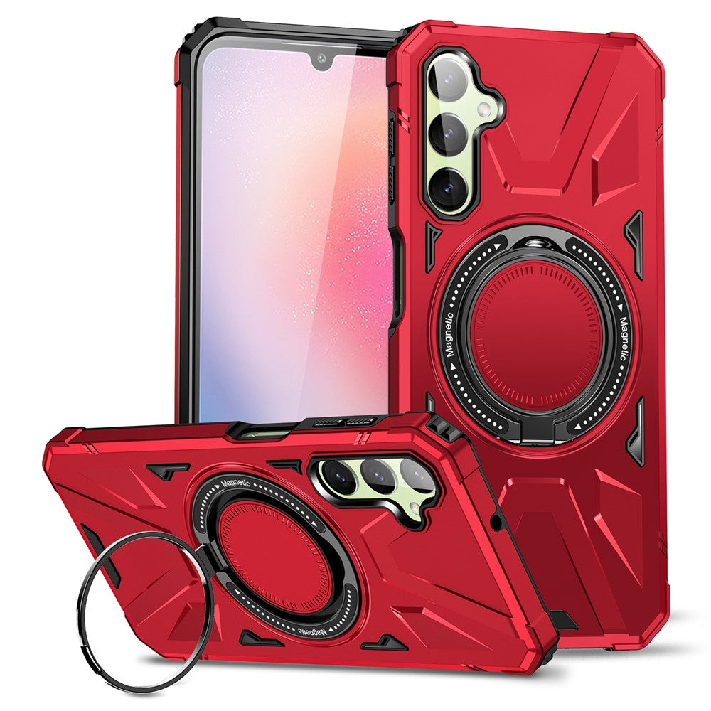 Galaxy A35 5G Magnetische Hülle – Stoßfest, mit Kameraschutz & Ständer