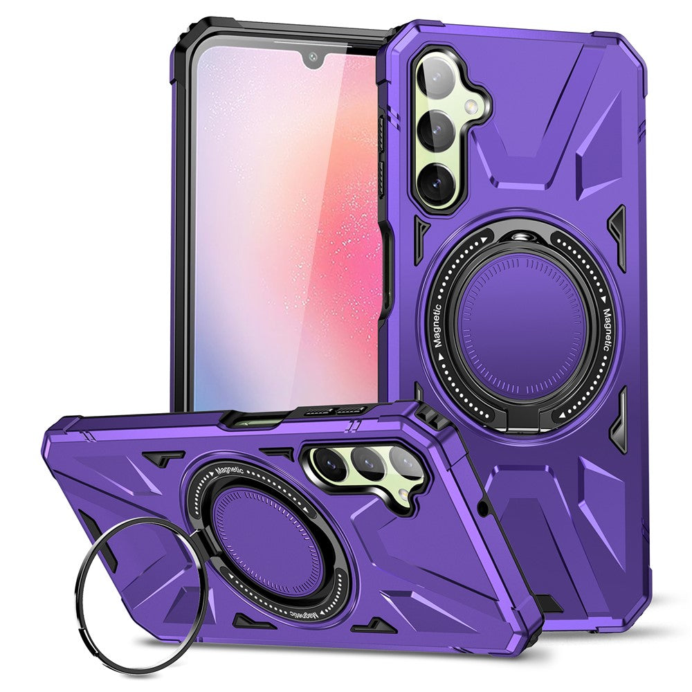 Galaxy A35 5G Magnetische Hülle – Stoßfest, mit Kameraschutz & Ständer