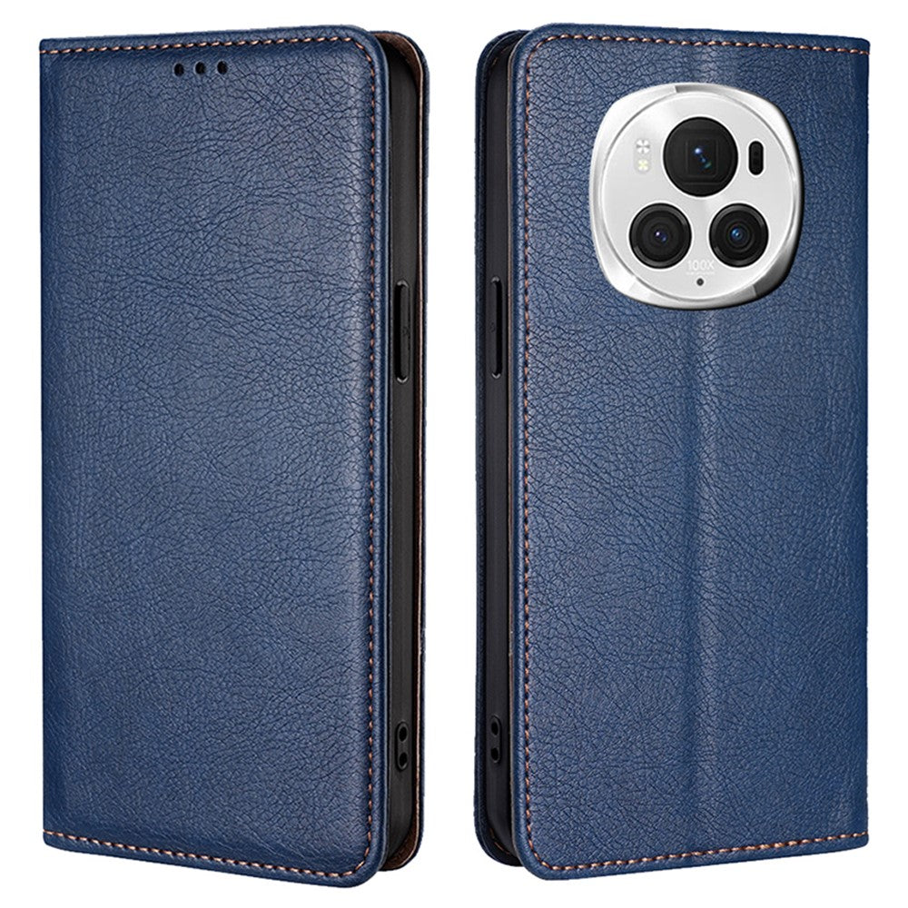 Honor Magic6 Pro 5G Wallet-Handyhülle – Aus PU-Leder, mit Magnetverschluss
