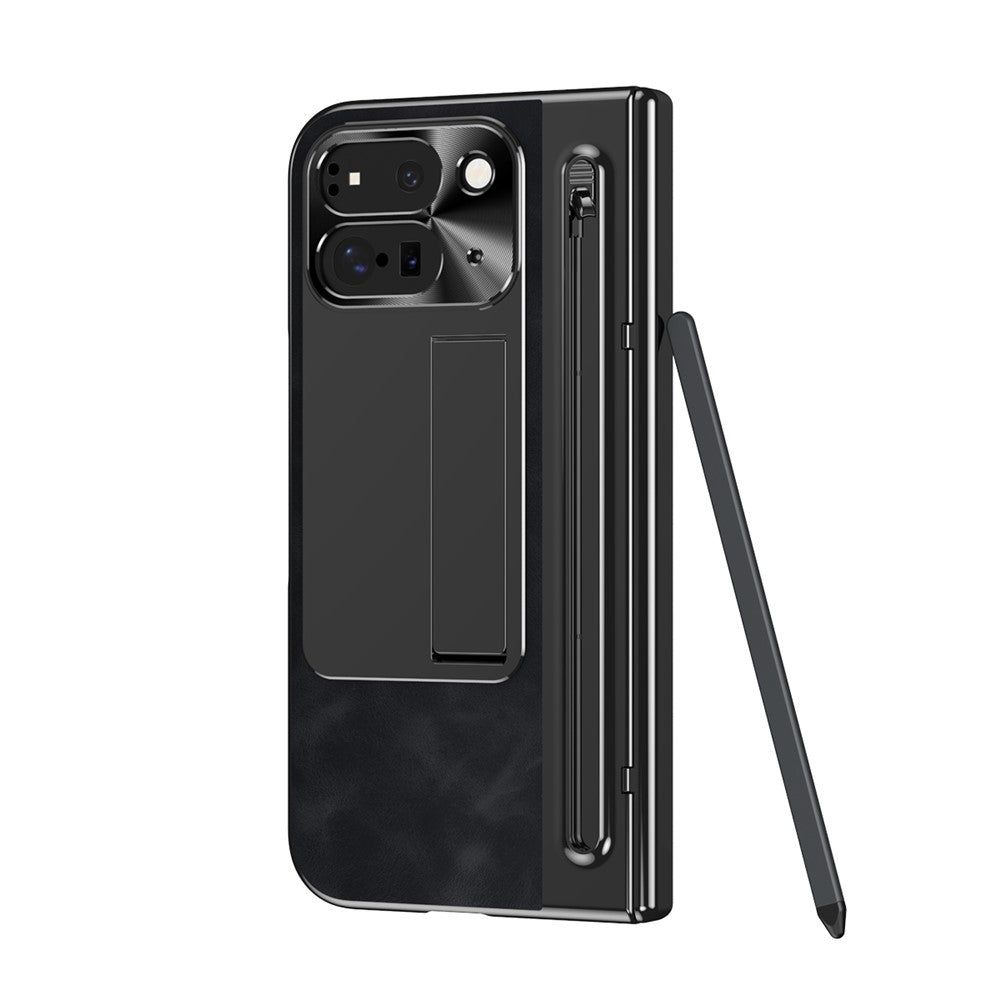 Pixel 9 Pro Fold 5G Schutzhülle – Mit Ständer, Schutzglasfolie & Stift