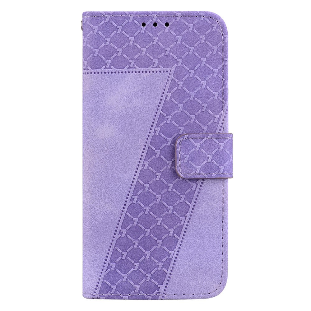 Pixel 8a Leder-Wallet-Hülle – Mit Prägung & Ständer