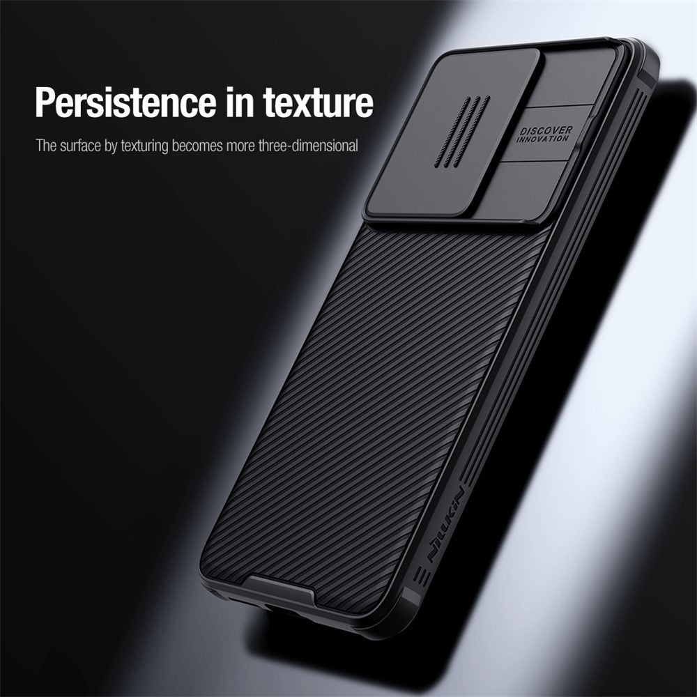 NILLKIN Camshield Pro Series for Xiaomi Redmi Turbo 3 5G / Poco F6 5G Case PC+TPU Slide Camera Lid Phone Cover