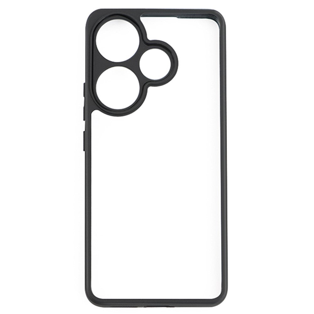 For Xiaomi Redmi Turbo 3 5G / Poco F6 5G Clear Case TPU+PC Protective Phone Cover