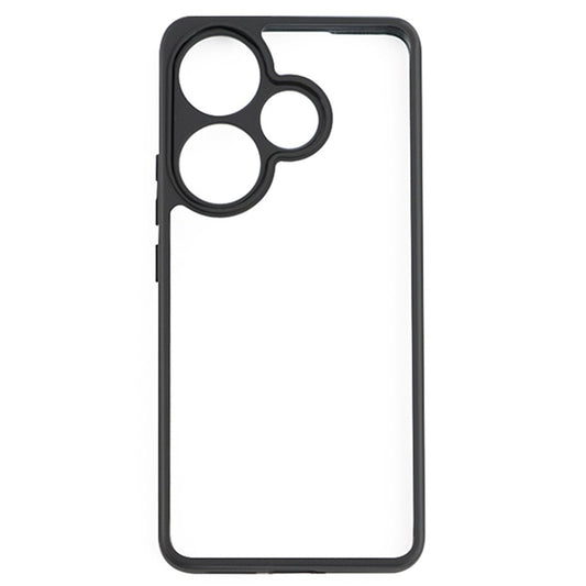 For Xiaomi Redmi Turbo 3 5G / Poco F6 5G Clear Case TPU+PC Protective Phone Cover