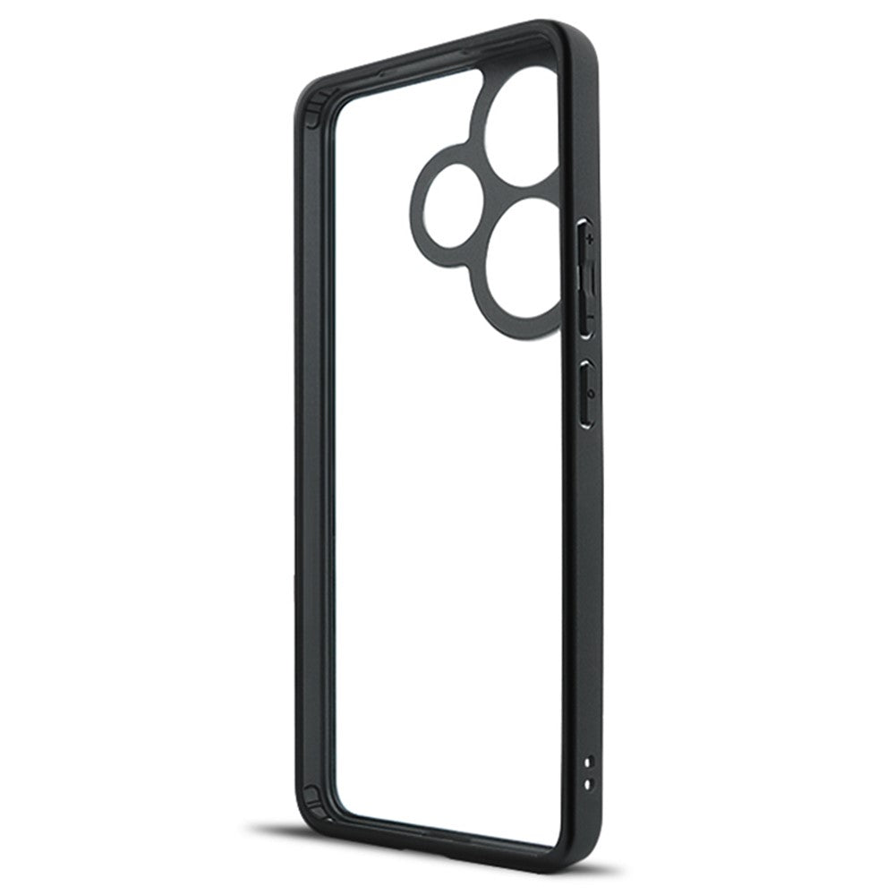 For Xiaomi Redmi Turbo 3 5G / Poco F6 5G Clear Case TPU+PC Protective Phone Cover