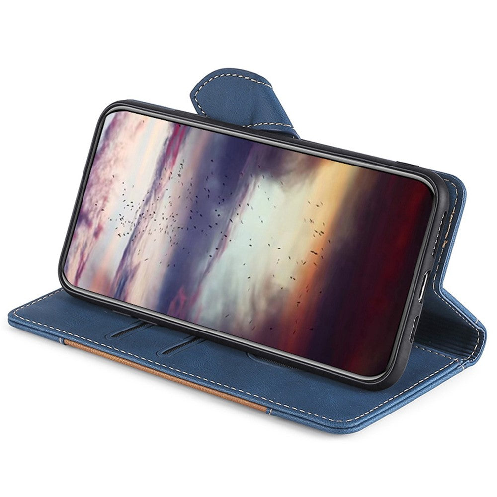 Skin-touch Shell for Xiaomi 14 Ultra Straw Hat Phone Cover PU Leather Stand Wallet Case