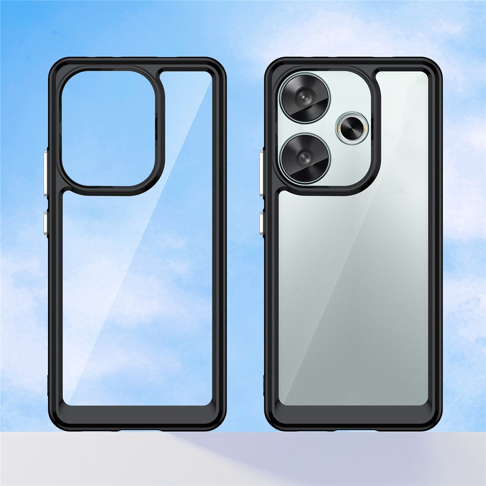 For Xiaomi Redmi Turbo 3 5G / Poco F6 5G Case TPU+Acrylic Phone Shell Mobile Accessories