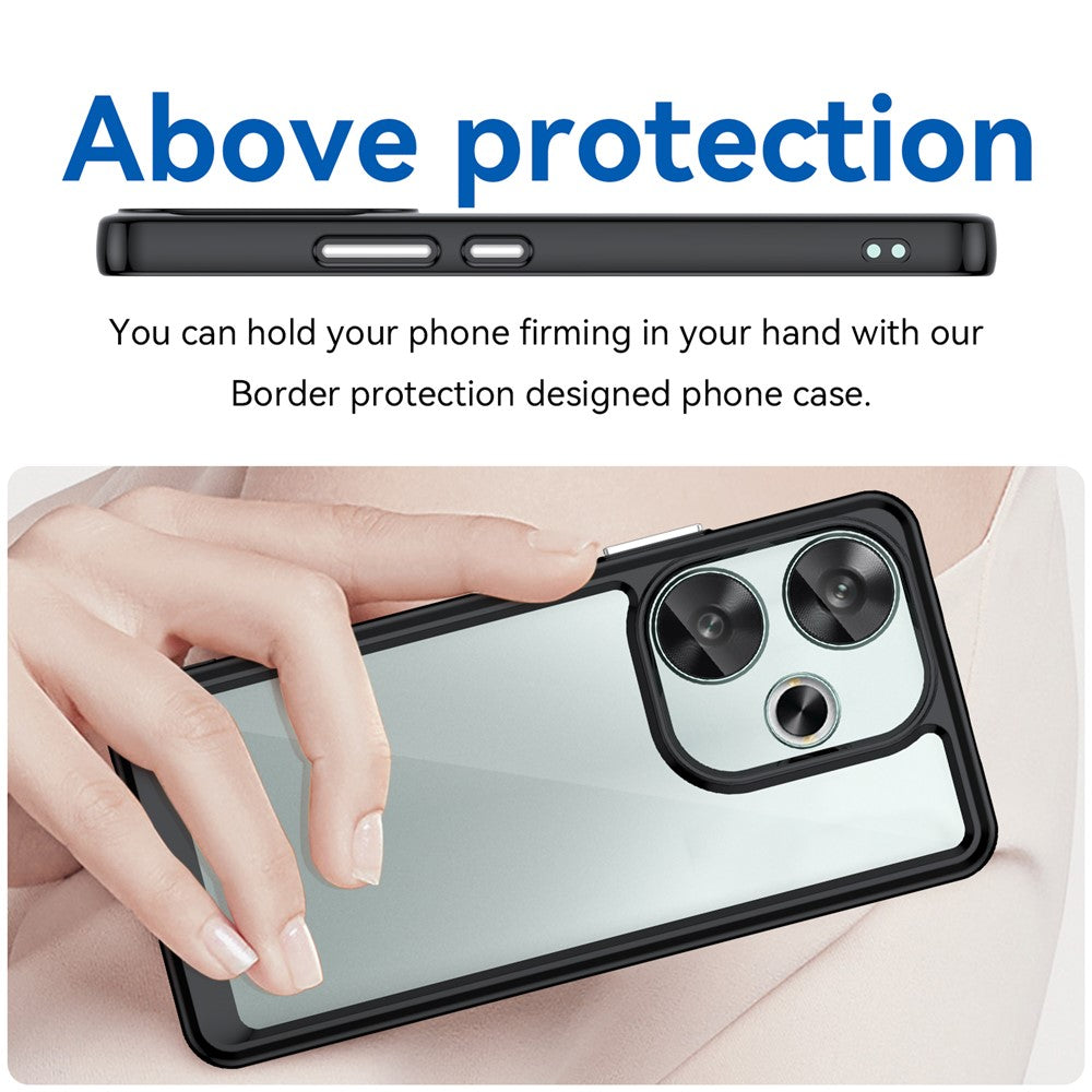 For Xiaomi Redmi Turbo 3 5G / Poco F6 5G Case TPU+Acrylic Phone Shell Mobile Accessories
