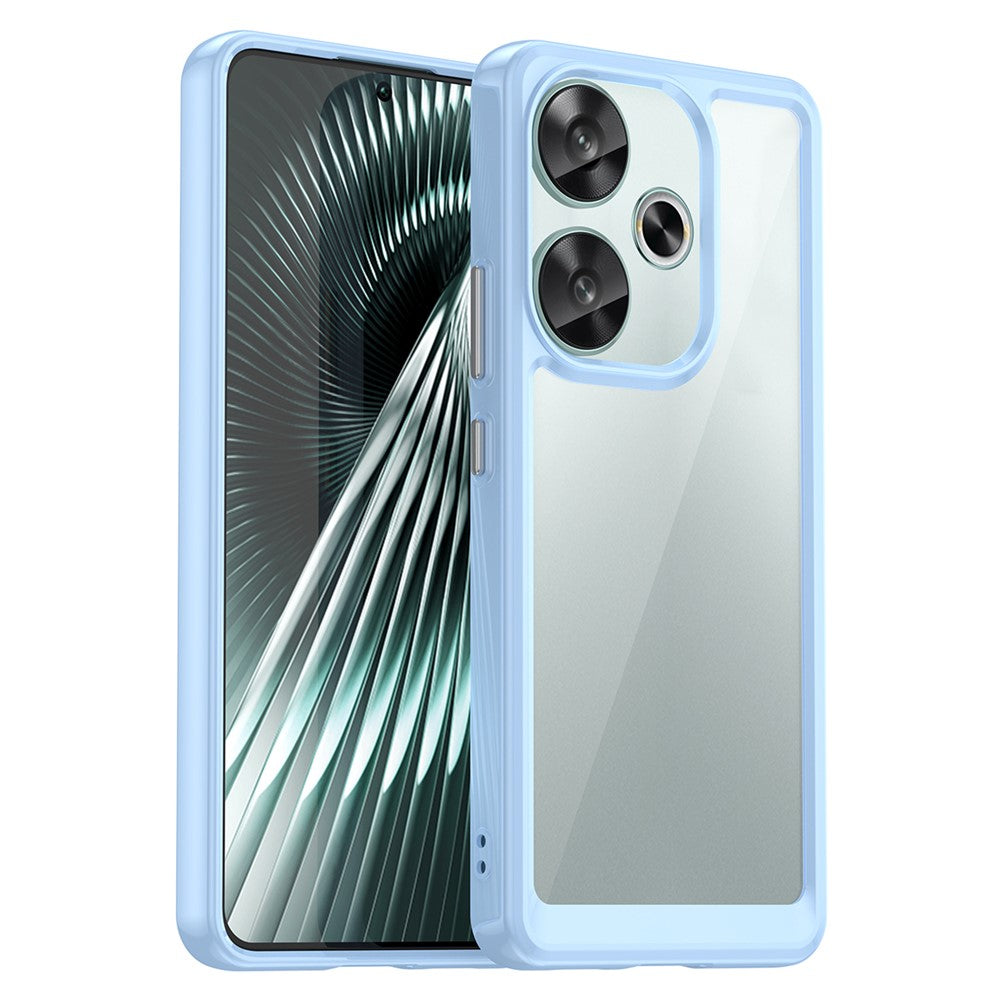 For Xiaomi Redmi Turbo 3 5G / Poco F6 5G Case TPU+Acrylic Phone Shell Mobile Accessories