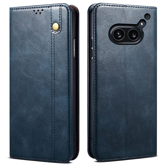 For Nothing Phone (2a) Plus / Phone (2a) Case PU Leather Crazy Horse Texture Flip Wallet Phone Cover
