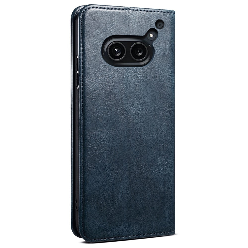 For Nothing Phone (2a) Plus / Phone (2a) Case PU Leather Crazy Horse Texture Flip Wallet Phone Cover