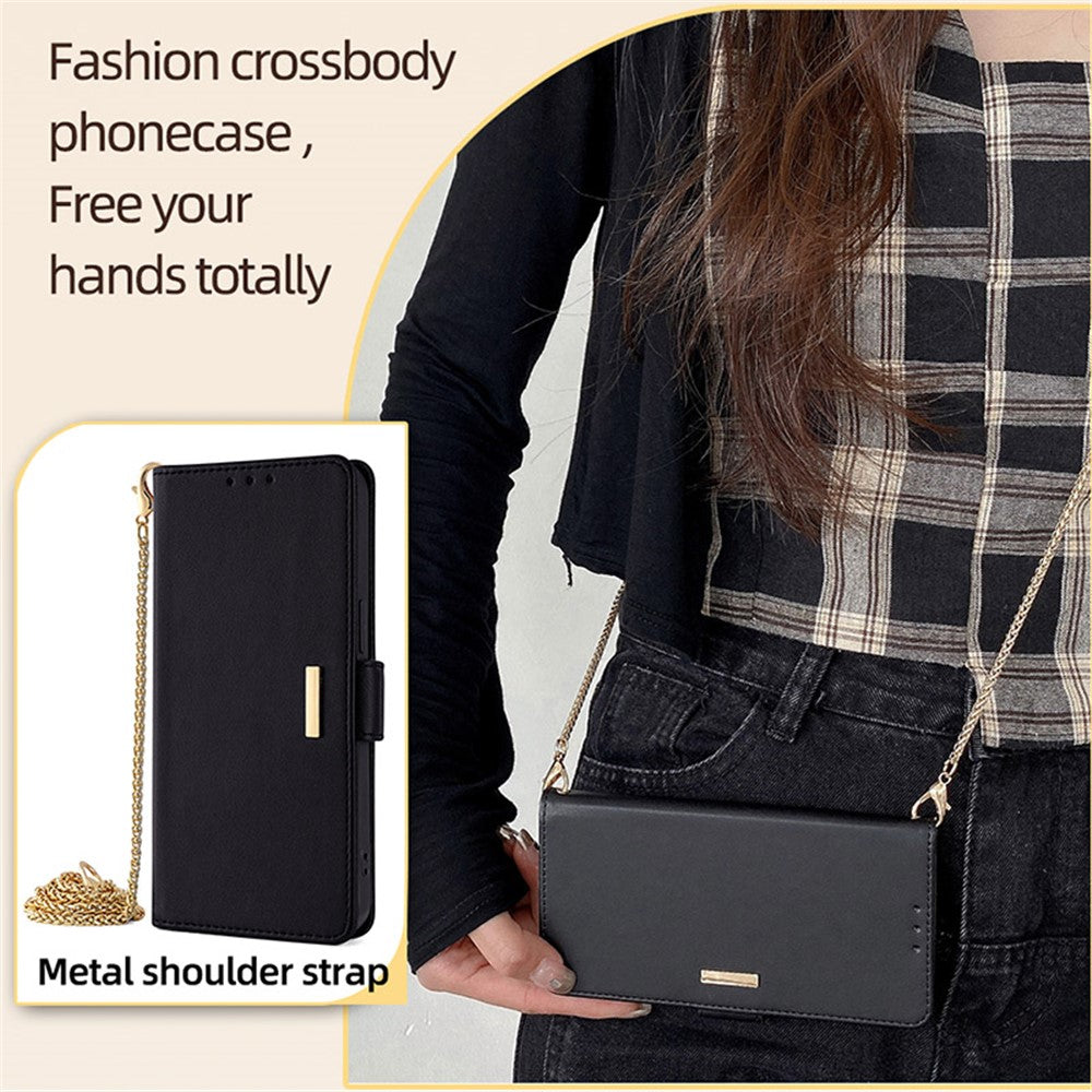 For Xiaomi 14 Ultra Case RFID Blocking PU Leather Wallet Flip Phone Cover with Shoulder Strap