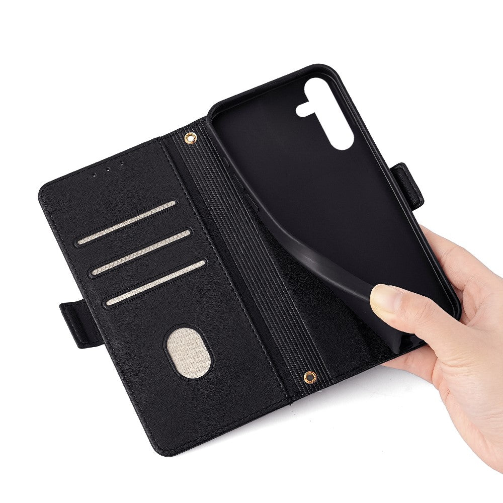Galaxy A25 5G Wallet-Hülle – Elegant, mit RFID-Schutz & Kartenfächer