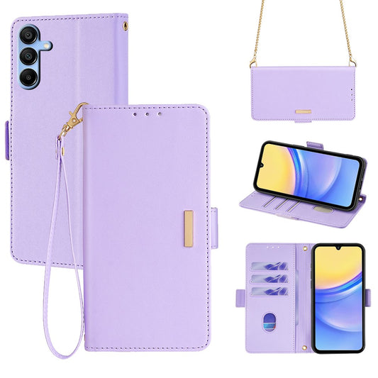 Galaxy A15 4G/5G Wallet-Hülle – Elegant, mit RFID-Schutz & Kartenfächer