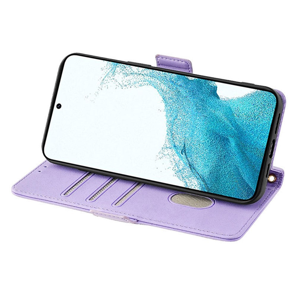 Galaxy A15 4G/5G Wallet-Hülle – Elegant, mit RFID-Schutz & Kartenfächer