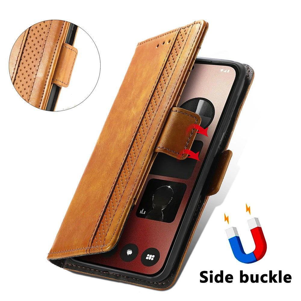 Nothing Phone (2a) Plus / Phone (2a) Wallet-Handyhülle – Aus PU-Leder, mit Ständer & RFID-Schutz, inklusive Brieftasche