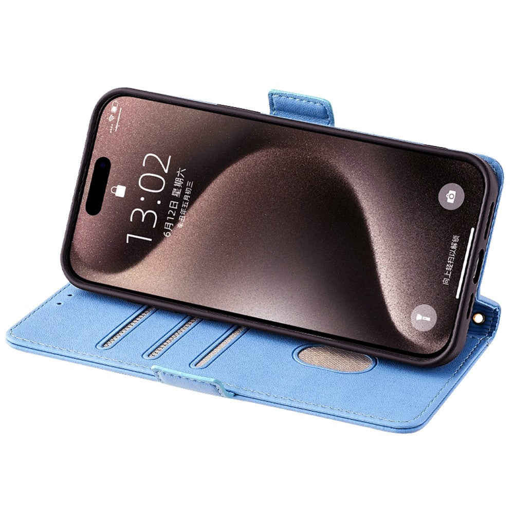 iPhone 15 Pro Wallet-Hülle – Elegant, mit RFID-Schutz & Kartenfächer