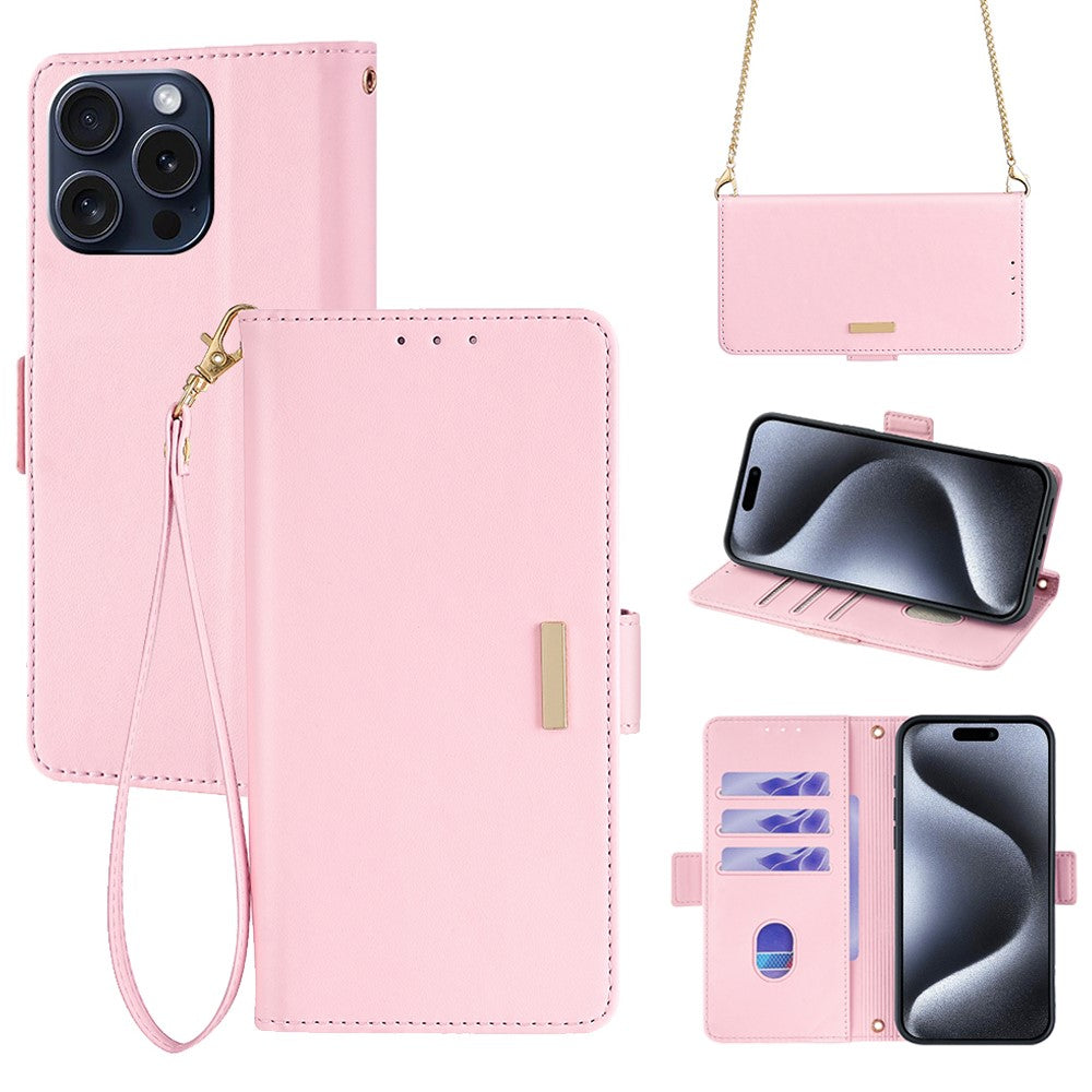 iPhone 15 Pro Wallet-Hülle – Elegant, mit RFID-Schutz & Kartenfächer