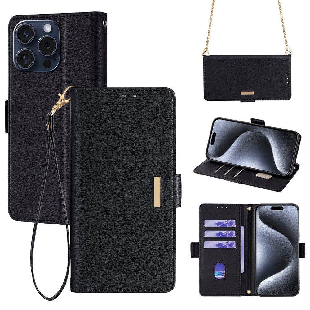 iPhone 15 Pro Wallet-Hülle – Elegant, mit RFID-Schutz & Kartenfächer