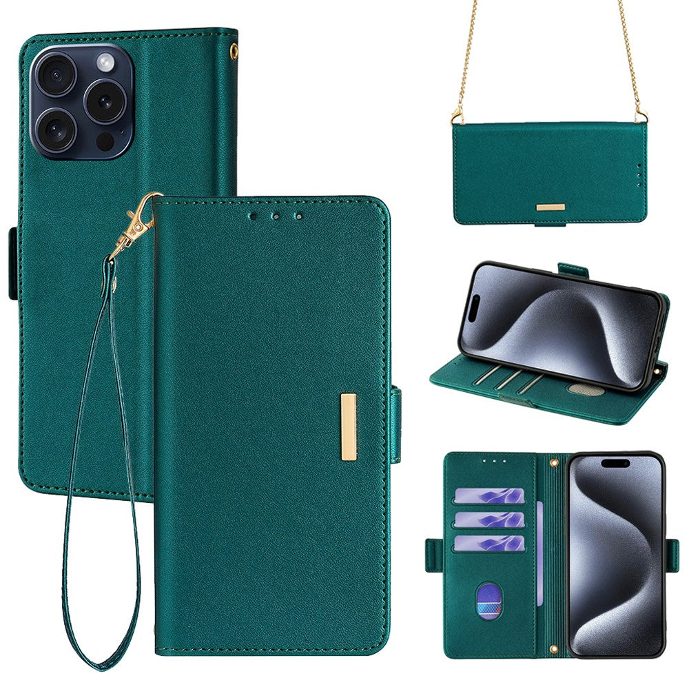 iPhone 15 Pro Wallet-Hülle – Elegant, mit RFID-Schutz & Kartenfächer