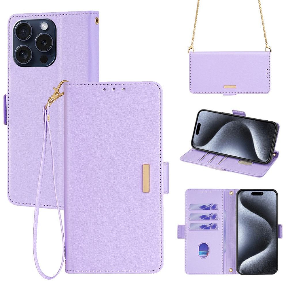 iPhone 15 Pro Wallet-Hülle – Elegant, mit RFID-Schutz & Kartenfächer