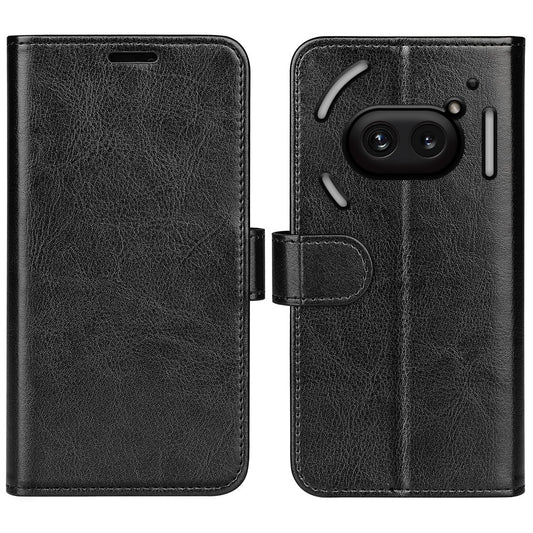 Nothing Phone (2a) Plus / Phone (2a) Wallet-Handyhülle – Aus strukturiertem PU-Leder & TPU, Klapphandyhülle