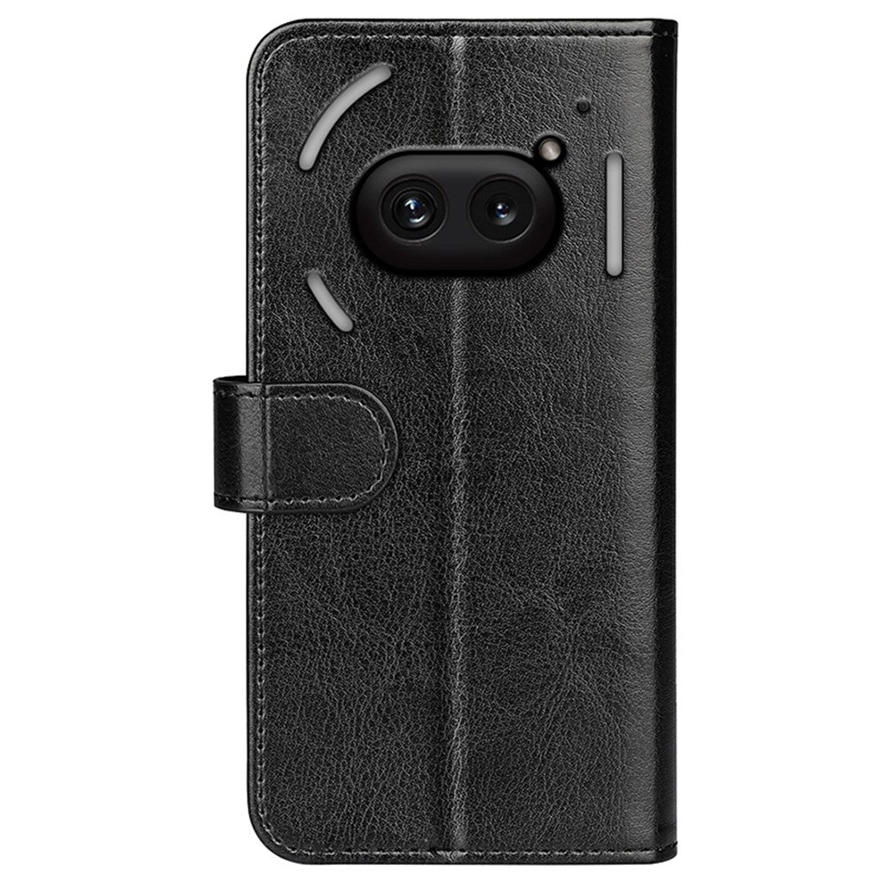 Nothing Phone (2a) Plus / Phone (2a) Wallet-Handyhülle – Aus strukturiertem PU-Leder & TPU, Klapphandyhülle