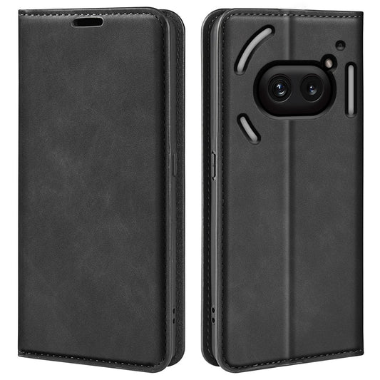 Nothing Phone (2a) Plus / Phone (2a) Wallet-Handyhülle – Aus PU-Leder, mit Ständer, Schutzhülle mit griffiger Oberfläche