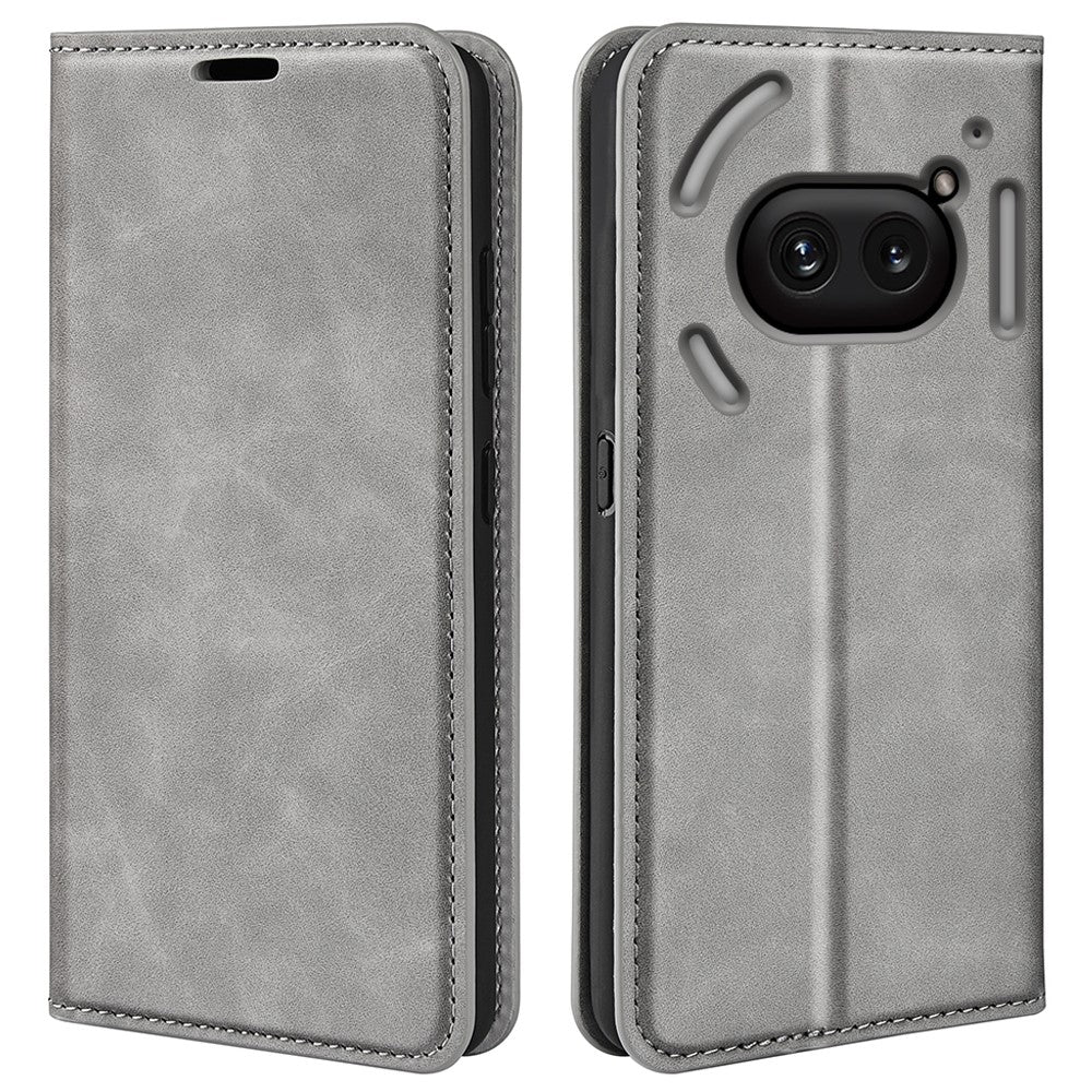 Nothing Phone (2a) Plus / Phone (2a) Wallet-Handyhülle – Aus PU-Leder, mit Ständer, Schutzhülle mit griffiger Oberfläche