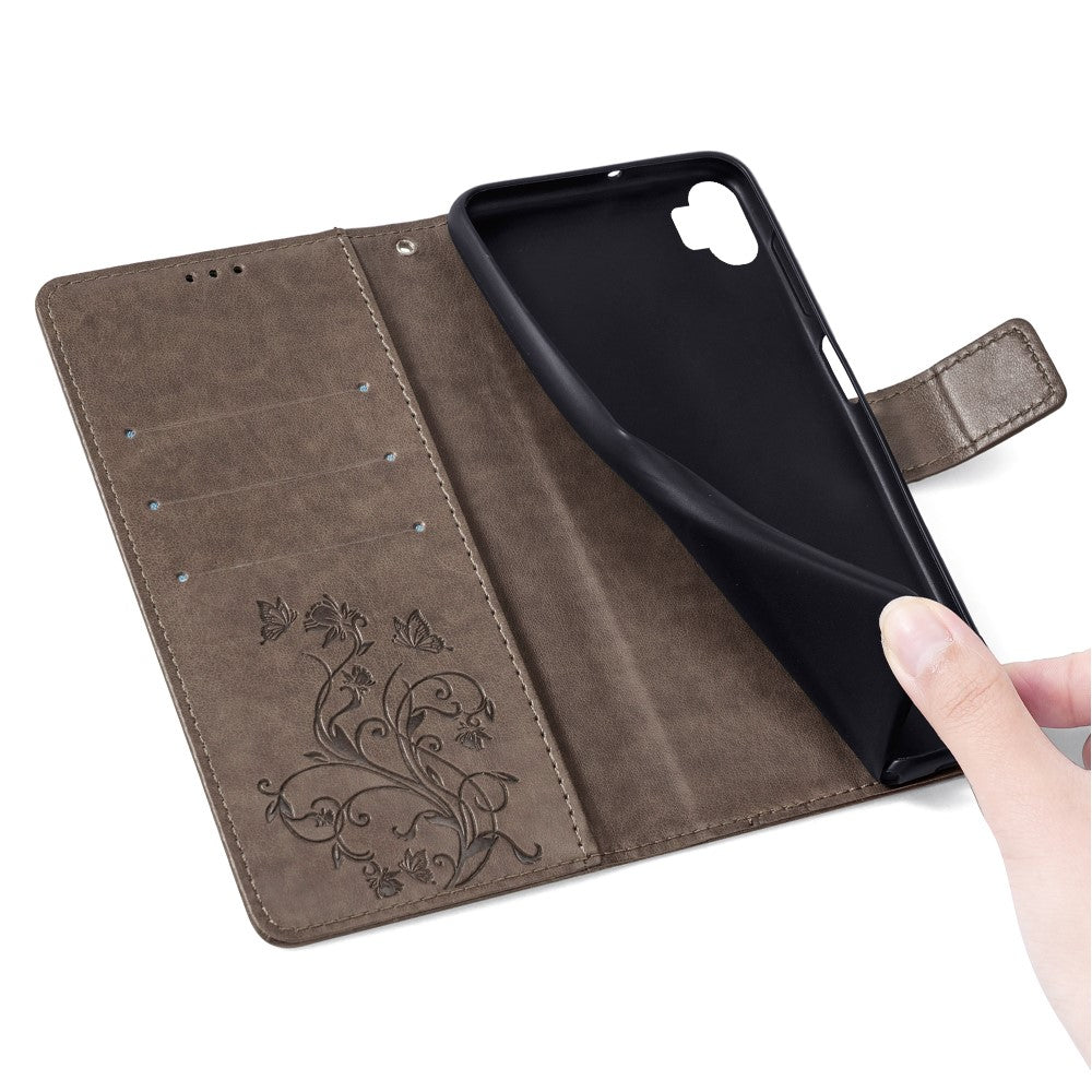 For Nothing Phone (2)   Case Butterfly Flower Stand Leather Phone Cover