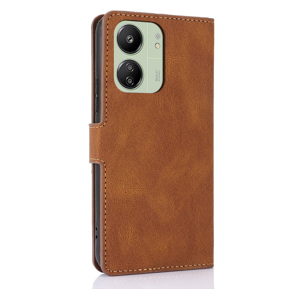 For Xiaomi Redmi 13C 4G / 5G / 13R 5G / Poco M6 5G / Poco C65 4G Phone Cases Shockproof Leather Flip Cover
