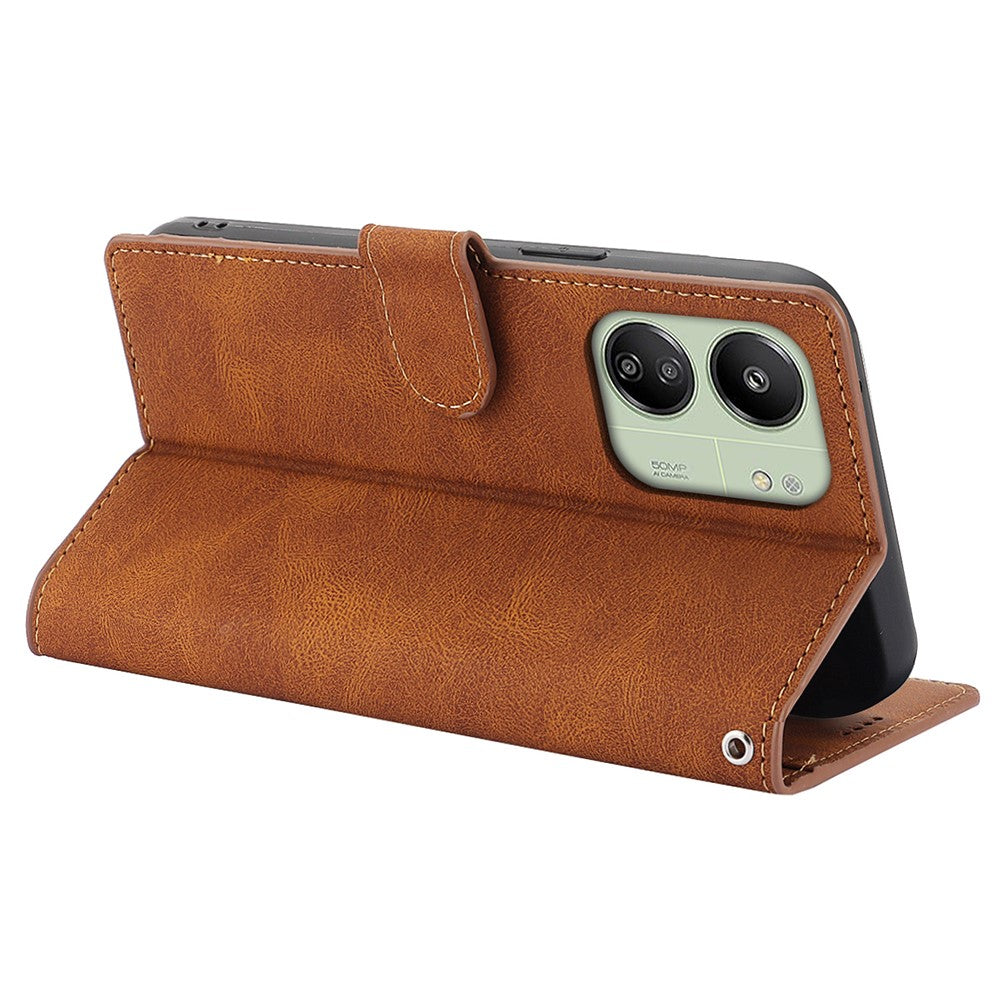 For Xiaomi Redmi 13C 4G / 5G / 13R 5G / Poco M6 5G / Poco C65 4G Phone Cases Shockproof Leather Flip Cover