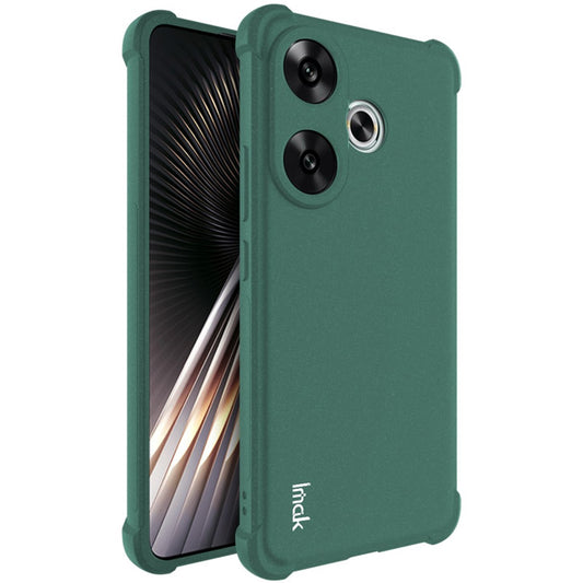 IMAK For Xiaomi Redmi Turbo 3 5G / Poco F6 5G Case Matte TPU Drop Resistant Airbag Phone Cover