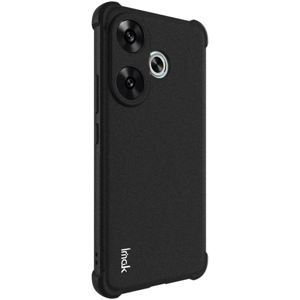 IMAK For Xiaomi Redmi Turbo 3 5G / Poco F6 5G Case Matte TPU Drop Resistant Airbag Phone Cover