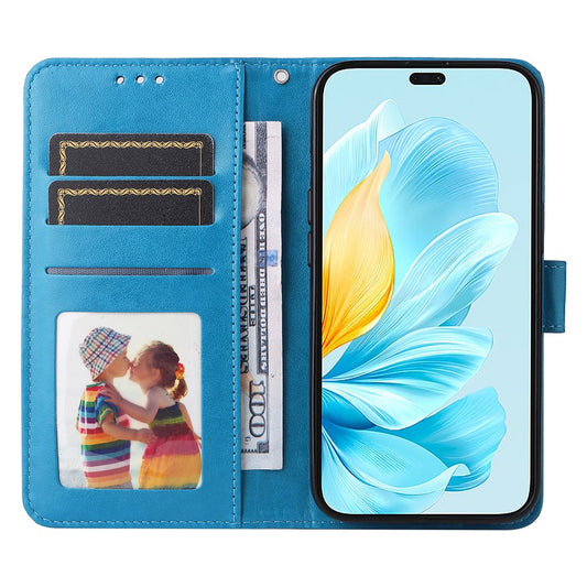 Honor 200 Lite Handyhülle – mit Aufdruck „Sonnenblume“, magnetische mit Ständer