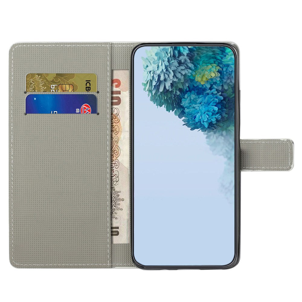 For Honor 200 Lite Case Pattern Printing Flip Leather Wallet Cover Cell Phone Accessory