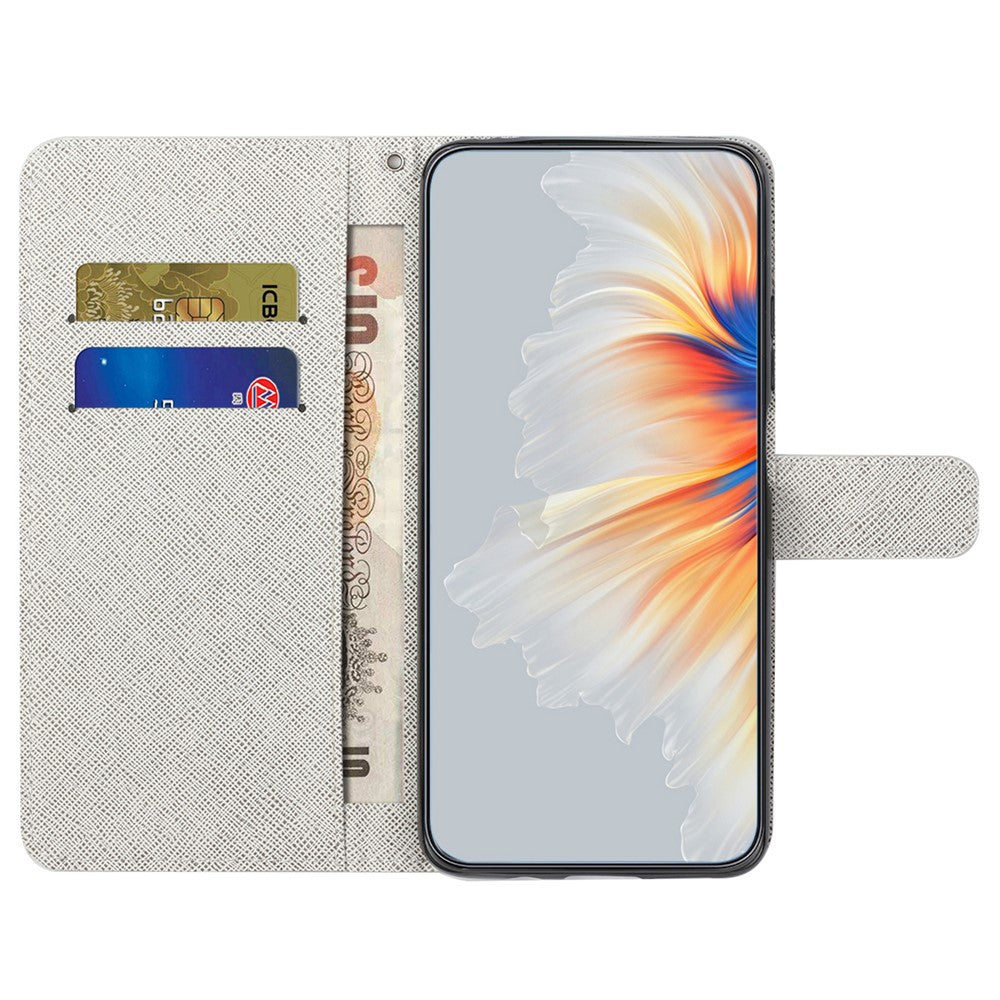 For Honor 200 Lite Case Cross Texture Leather Flip Pattern Phone Cover