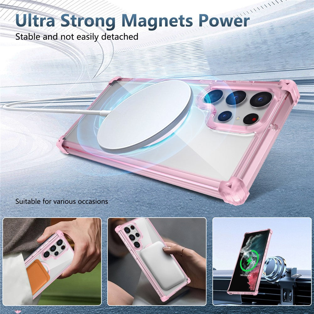 Galaxy S22 Ultra 5G Magnetische Hülle – Stoßfest & sanft
