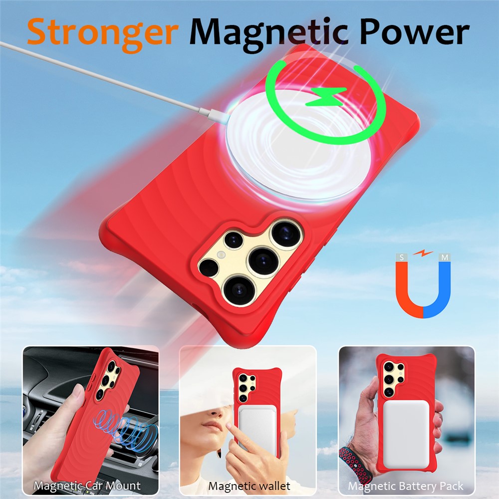Galaxy S23 Ultra Magnetische Silikonhülle