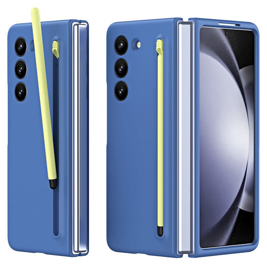 Galaxy Z Fold6 5G – Handyhülle aus Kunststoff, mit Stifthalter, mit Soft-Touch-Oberfläche