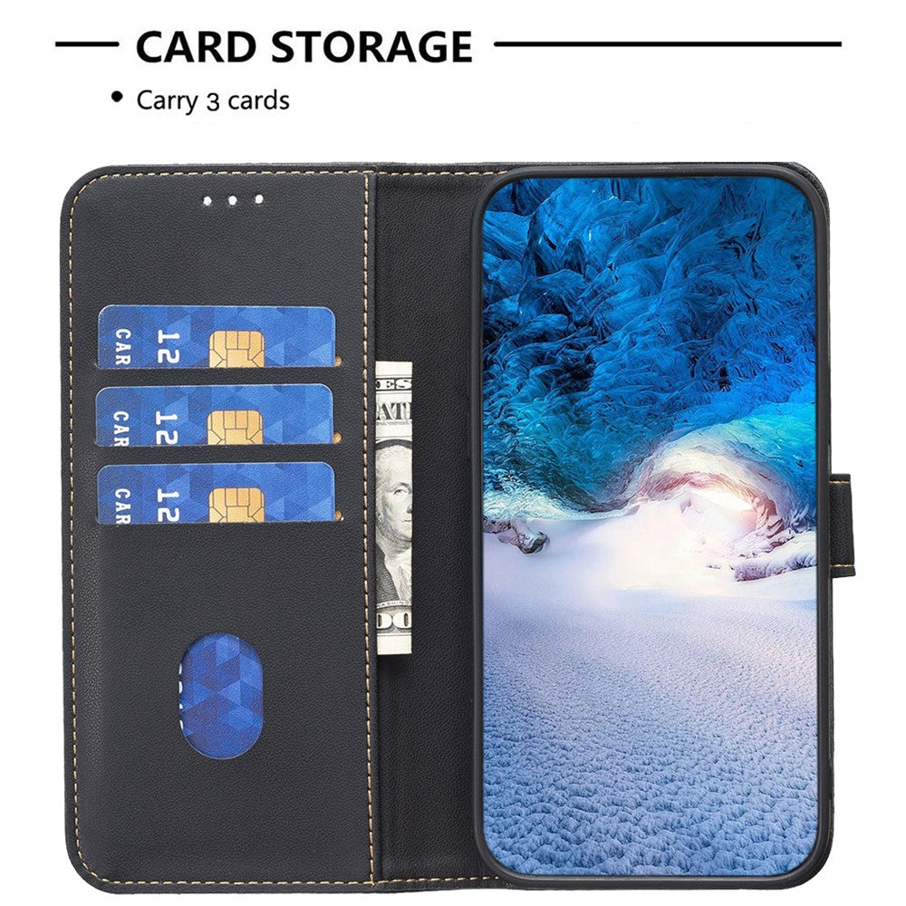 BINFEN COLOR BF17 For Honor 200 Lite Case PU Leather Wallet Magnetic Shockproof Cover