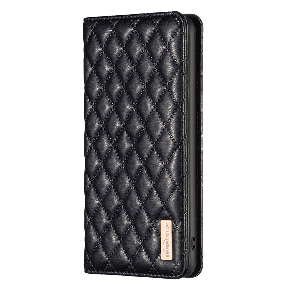 BINFEN COLOR BF Style-16 For Honor 200 Lite PU Leather Phone Stand Case Magnetic   Phone Cover