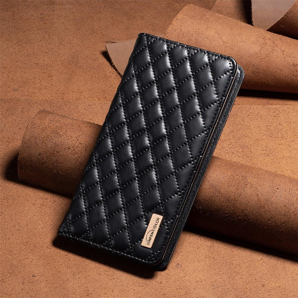 BINFEN COLOR BF Style-16 For Honor 200 Lite PU Leather Phone Stand Case Magnetic   Phone Cover