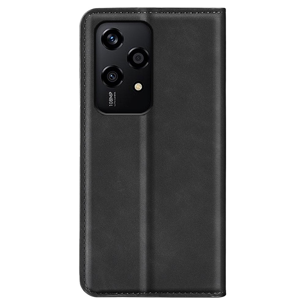 For Honor 200 Lite Card Slots Case Skin-Touch Leather Flip Phone Cover