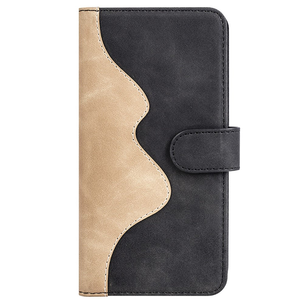 For Honor 200 Lite Case PU Leather Wallet Protective Phone Cover Color Splicing