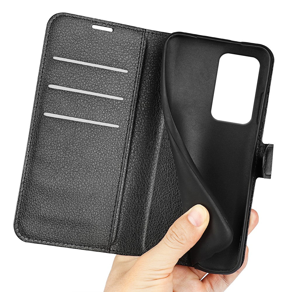For Honor 200 Lite Case Litchi Texture Leather Flip Wallet Phone Cover